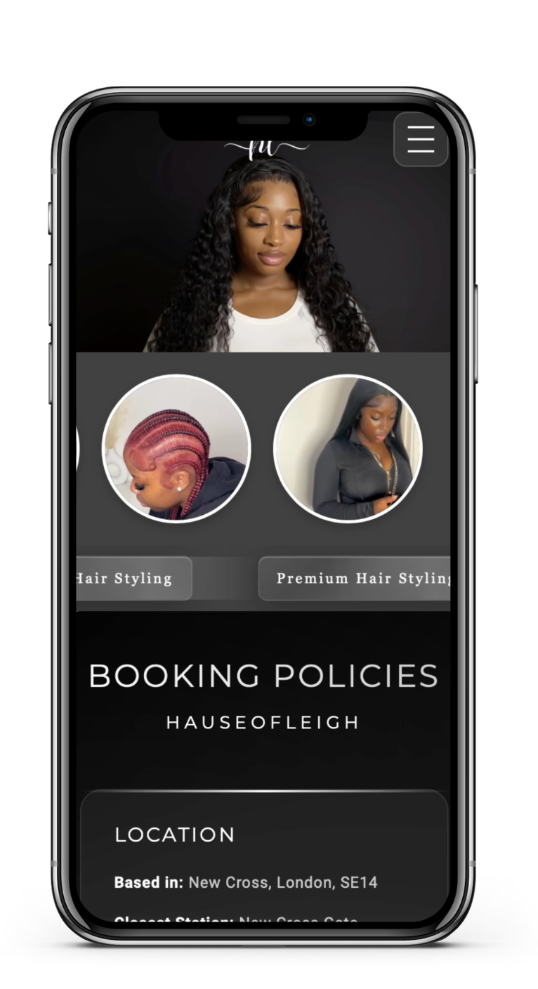 Booked & Branded — Booking Website (Done-for-you)